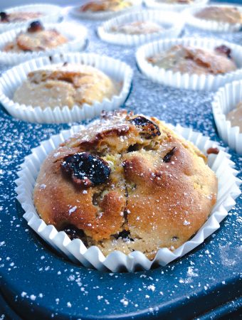 Courgette and Currant Muffins